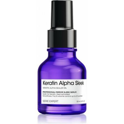 L’Oréal Professionnel Serie Expert Keratin Alpha Sleek vyhlazující sérum pro lesk a hebkost vlasů 50 ml – Hledejceny.cz