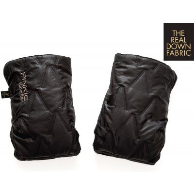 Pinkie péřové rukavice Superfine Vee Black – Zboží Dáma