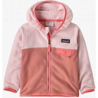 Patagonia Baby Micro D Snap-T Jacket moment pink – Hledejceny.cz