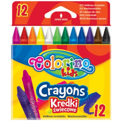Colorino voskové pastelky sada 12 ks – Sleviste.cz