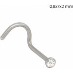 Adanito piercing do nosu z chirurgické oceli PC242935 – Zboží Dáma