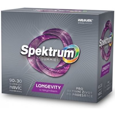 Walmark Spektrum Gummies Longevity 90+30 tablet Promo 2023 – Zboží Mobilmania