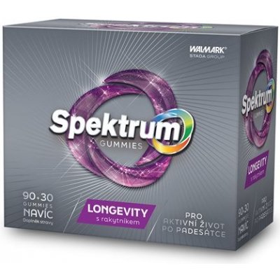 Walmark Spektrum Gummies Longevity 90+30 tablet Promo 2023 – Zbozi.Blesk.cz