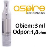 aSpire ET-S Victory BVC clearomizer 1,8ohm černý 3ml – Hledejceny.cz