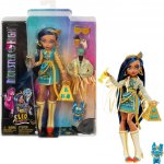 Mattel Monster High Cleo De Nile Doll With Blue Streaked Hair And Pet Dog – Hledejceny.cz