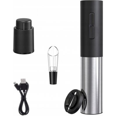 ELEKTRICKÝ VÝVRTKA OTVÍRÁK NA VÍNO SADA AKU – Sleviste.cz