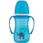 Canpol babies Babis 35/208 Hrníček nevylévací se širokým hrdlem Colorful Animals zvířátka modrý 240 ml – Zboží Dáma
