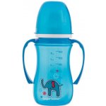 Canpol babies Babis 35/208 Hrníček nevylévací se širokým hrdlem Colorful Animals zvířátka modrý 240 ml – Hledejceny.cz