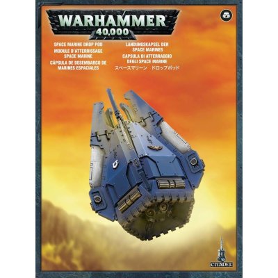 GW Warhammer 40.000 Space Marine Drop Pod – Zboží Mobilmania