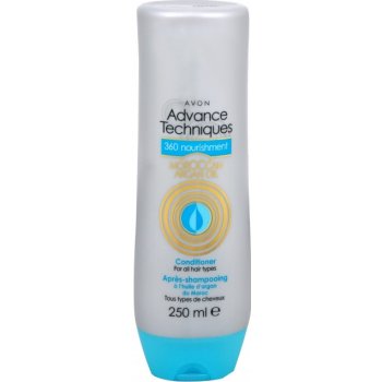 Avon Advance Techniques vyživující Conditioner s marockým arganovým olejem pro všechny typy vlasů 250 ml