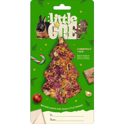 Little One Pamlsek vánoční stromeček pro drobné savce 65 g – Zbozi.Blesk.cz