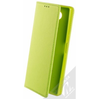 Pouzdro 1Mcz Magnet Book Color flipové Sony Xperia 10 limetkově zelené – Zboží Mobilmania