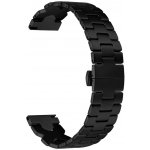 VSECHNONAMOBIL 134327 H-SHAPED Kovový řemínek pro Amazfit Active Max černý – Sleviste.cz