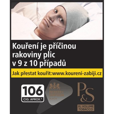 P&S Black tabák cigaretový 48 g – Zbozi.Blesk.cz