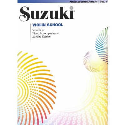 SUZUKI VIOLIN SCHOOL 4 klavírní doprovod