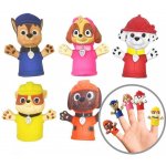 Teddies Maňásek prstový 5ks Tlapková patrola guma 6cm – Zboží Dáma