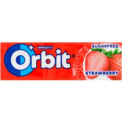Wrigley's Orbit Strawberry 14 g – Zboží Dáma