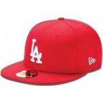 New Era 5950 Mlb Basic Los Angeles Dodgers Scarlet White – Zboží Mobilmania