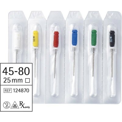 smartdent Smart K-Feilen 25mm ISO 45-80 6 ks – Hledejceny.cz