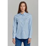 Gant STRETCH OXFORD SOLID modrá – Zboží Mobilmania