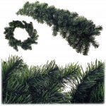 Kadax VÁNOČNÍ GIRLANDA ŘETĚZ HUSTÁ 100 cm UMĚLÁ SMRK ZELENÁ – Hledejceny.cz