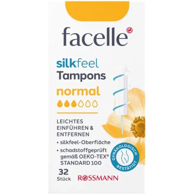 Facelle Tampony Silk Feel Normal 32 ks – Hledejceny.cz