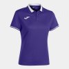 Dámské sportovní tričko Joma Championship VI Short Sleeve Polo Purple White