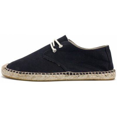Espadrilky textilní boty Night deep černé – Zboží Mobilmania