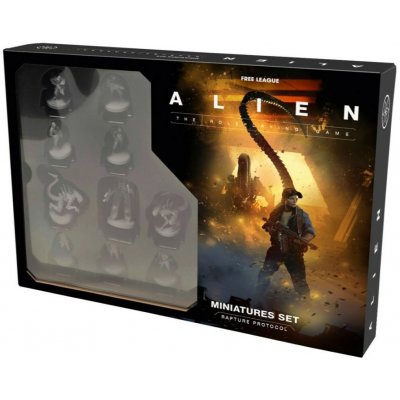 Free League Publishing Sada figurek Alien RPG Rapture Protocol Miniatures Set – Zboží Živě