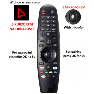 Dálkový ovladač Emerx LG 43UM7500PLA