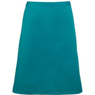 Premier Workwear Středně dlouhá keprová zástěra do gastro provozu petrolejová 70 x 50 cm PW151 – Hledejceny.cz
