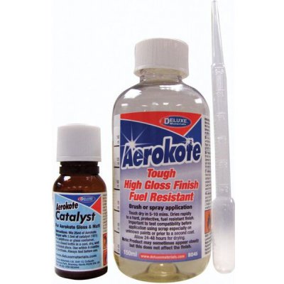 Deluxe Materials Aerokote Gloss dvousložkový lesklý lak na potahy 150ml – Zbozi.Blesk.cz