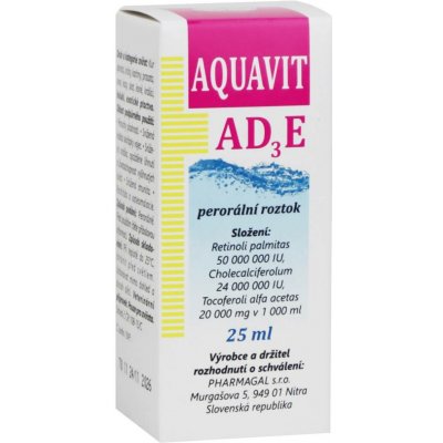 Pharmagal Aquavit AD3E sol 25 ml – Hledejceny.cz