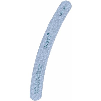 Sibel zebra Banana pilník na nehty 100 x 180 10 ks – Zboží Dáma