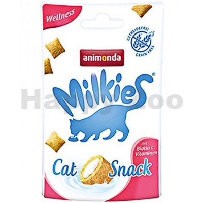 Milkies Cat Snack WELLESS křupky 120 g – Zbozi.Blesk.cz