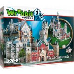 Wrebbit 3D puzzle Zamek Neuschwanstein 890 ks – Sleviste.cz