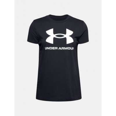 Under Armour Live Sportstyle Graphic SSC Černá – Zboží Dáma