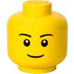 LEGO® Žlutý úložný box Boy 24 cm – Hledejceny.cz