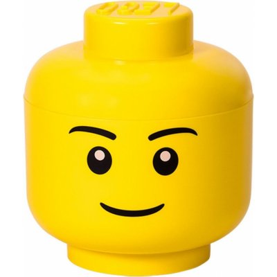 LEGO® Žlutý úložný box Boy 24 cm – Hledejceny.cz