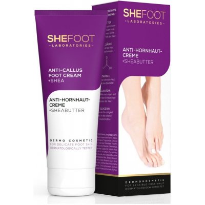 SheCosmetics SheFoot Krém proti mozolům s bambuckým máslem 75 ml – Zboží Mobilmania