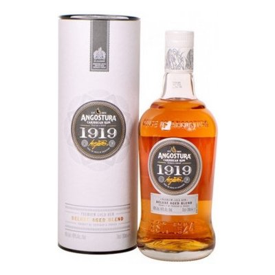 Angostura 1919 Deluxe Aged Blend 40% 0,7 l (tuba) – Zboží Mobilmania