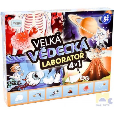 Mac Toys Velká laboratoř 4v1 – Zboží Mobilmania