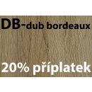 BRADOP Regál policový I. D001 DB-dub bordeaux