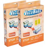 HomeLife Vacu bag kostka 2 ks – Zboží Dáma