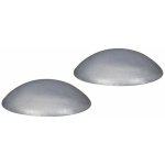 Walteco Ø 60mm metalická stříbrná 2 ks – Zboží Dáma