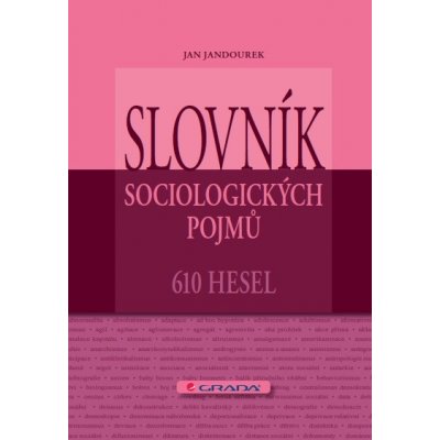 Slovník sociologických pojmů – Zboží Mobilmania