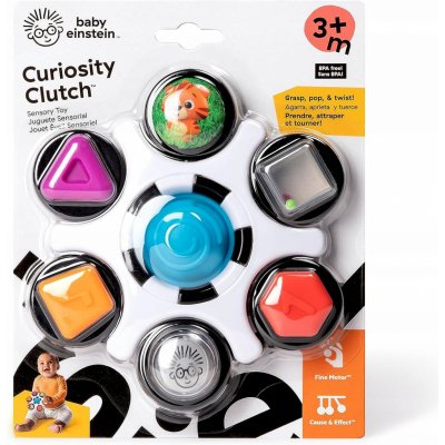BABY EINSTEIN senzorická Curiosity Clutch – Zboží Dáma