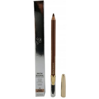 Lancôme Brôw Shaping Powdery Pencil tužka na obočí s kartáčkem 02 Dark Blonde 1,19 g – Hledejceny.cz