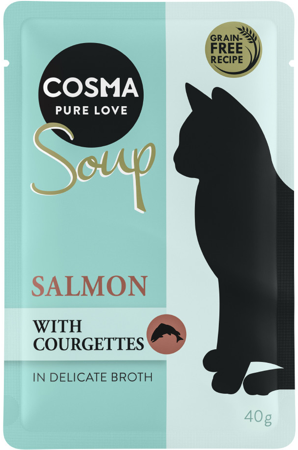 Cosma Soup Losos s cuketou 48 x 400 g