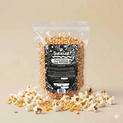 SnackStore.cz Prémiová kukuřice na slaný popcorn 1000 g – Zboží Dáma